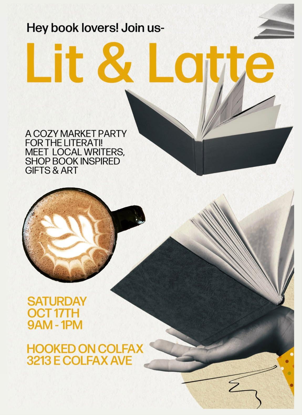 Book Signing at Hooked on Colfax, 3213 E Colfax Ave, Oct 17th 2026 from 9am to 1pm